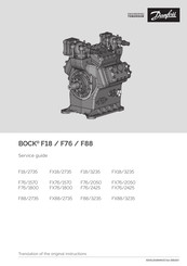 Danfoss BOCK FX88/3235 Service Manual