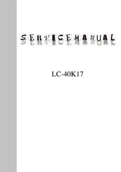 XOCECO LC-40K17 Service Manual