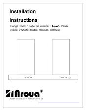 Aroua Ventix Vn2000 Installation Instructions Manual