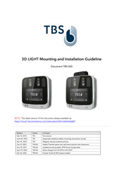 tbs electronics 3D FLASH+ General Mounting And Installation Manuallines