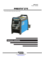 Lincoln Electric PRESTO 275 Service Manual