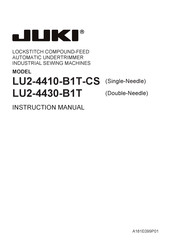JUKI LU2-4430-B1T Instruction Manual