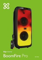 Klip Xtreme BoomFire Pro Manual