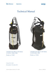 Unitor 572085 Technical Manual
