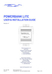 Merlin POWERBANK LITE User's Installation Manual
