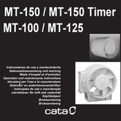 Cata MT-150 Operation And Maintenance Instruction