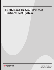 Keysight TS-5040 Site Preparation And Installation Manual