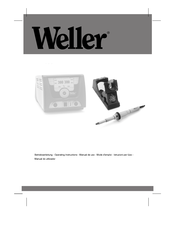 Weller WX 200 Operating Instructions Manual