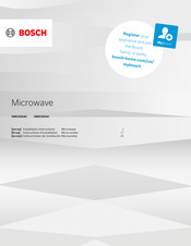 Bosch HMV3054U Installation Instructions Manual