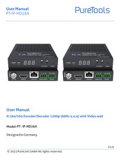 PureTools PT-IP-HD26X User Manual