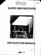 MACOM SUPER 2MR Instruction Manual