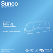 Sunco ODS 2H BBT-WH-6500K User Manual