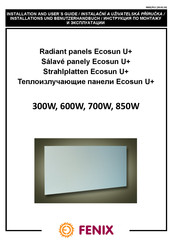 Fenix Ecosun U+ Installation And User Manual