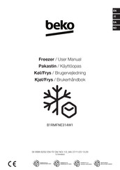 Beko B1RMFNE314W1 User Manual