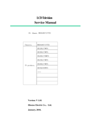 Hisense HX32N2170WTS Service Manual