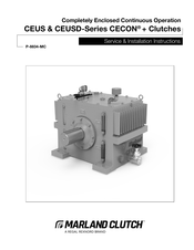 Regal Rexnord MARLAND CLUTCH CECON CEUS Series Service & Installation Instructions
