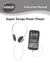 VTech Super Songs Music Player Instruction Manual