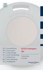 SimonsVoss G2 EX Series Manual