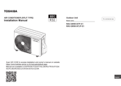 Toshiba RAV-GM561ATP-E1 Installation Manual