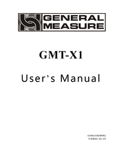 General Measure GMT-X1 User Manual