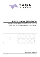 Taga Harmony PF-DC Series Instruction Manual