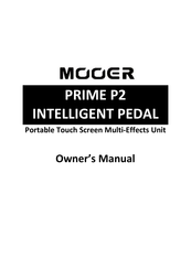 Mooer PRIME P2 Owner's Manual