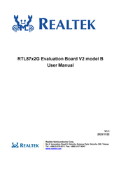 Realtek RTL87 2G Series User Manual