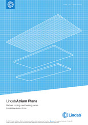 Lindab Atrium Plana C-90 Installation Instructions Manual
