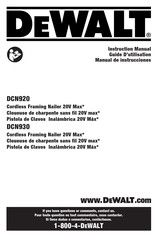 DeWalt DCN920 Instruction Manual