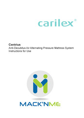 Carilex MACK'NME Centrius Instructions For Use Manual