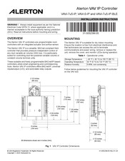 ALERTON VAVi-7u5-IP-BLE Installation Instructions Manual