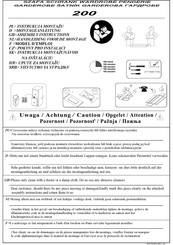 Baumax 7307653 Assembly Instructions Manual