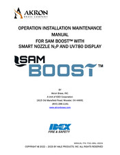 Idex Akron Bras SAM BOOST Operation Installation Maintenance Manual