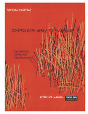 Control Data Corporation 6676-A Manual
