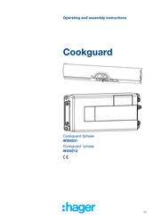 hager Cookguard 1phase WXH212 Operating & Assembly Instructions