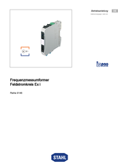 Stahl 9146/10-11-12 Operating Instructions Manual