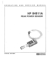 HP 84811A Operating And Service Manual