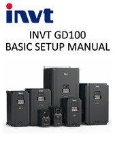Invt GD100 Setup Manual