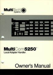 Multitech MultiCom 5250 Owner's Manual