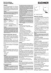 EUCHNER ESM-BA7 Series Operating Instructions Manual