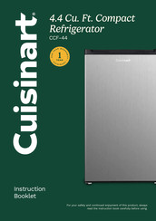 Cuisinart CCF-44 Instruction Booklet