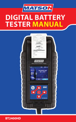 matson BT2400HD Manual