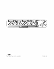 Taito ZARZON Manual