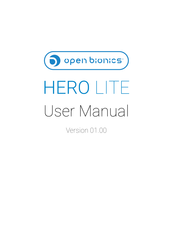Open Bionics HERO LITE User Manual