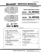 Sharp XL-MP80E Service Manual