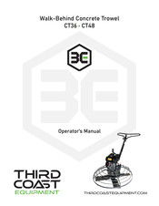 third coast equipment CT48 Operator's Manual