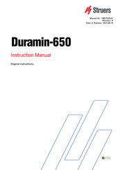 Struers 06636101 Instruction Manual