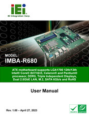 IEI Technology IMBA-R680 User Manual