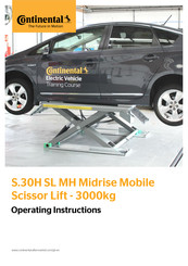 Continental Refrigerator S.30H SL MH Midrise Mobile Operating Instructions Manual