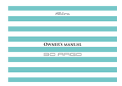 Riva 90 ARGO Owner's Manual